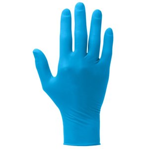 Ansell 92-465 Disposable Blue Nitrile Gloves offers Chemical and Mechanical Protection against Industrial Risks, Easy Use - Product Image 4