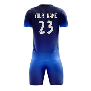 Maillots de football personnalisés pour hommes 2024, coupe ajustée, ensemble complet, kits de sublimation en gros, vêtements d'équipe personnalisés, teints, toutes saisons - Product Image 5
