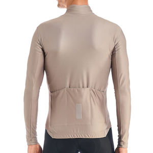 Maillot de cyclisme pour homme à manches longues, col montant, léger, respirant, écologique, avec impression de logo personnalisé pour équipe de cyclisme - Product Image 2