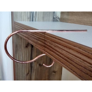 Unique Metal Simple Christmas <b>Stocking</b> <b>Holder</b> with Holiday Fireplace and Tree Decorations Featuring Stylish <b>Stocking</b> Hanger - Product Image 3