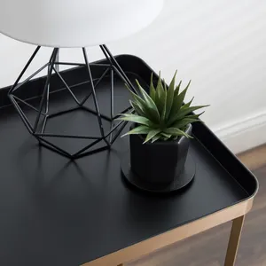 Luxury Designer Eco-Friendly Stainless Steel Modern Handmade Hotel Furniture Coffee <b>Table</b> <b>Adjustable</b> Height Square Living Room - Product Image 3