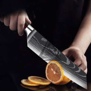 Producto Popular: Juego de Cuchillos de Chef Damasco Hechos a Mano y Sostenibles con Hojas de Acero de 67 Capas, Mango de Madera para Diestros - Product Image 6