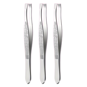 Pinzas para Cejas de Último Diseño con Patrón, Accesorio de Belleza de Alta Gama para Mujer, Herramienta de Depilación de Precisión para Cejas Perfectas - Product Image 1