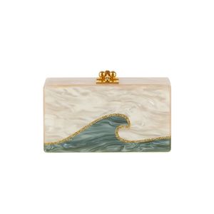 Pochette en résine de mode de mariage haut de gamme pour femmes pour les décorations de fête - Product Image 2