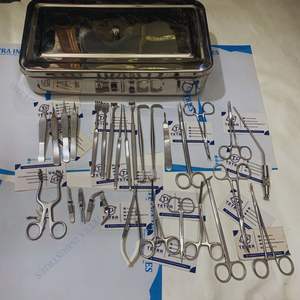 Juego de Instrumentos de Cirugía de Fístula Arteriovenosa de 30 Piezas de Acero Inoxidable, Juego de Instrumentos Quirúrgicos para Cirugía de Fístula Arteriovenosa con Certificación CE - Product Image 6