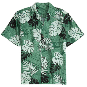 Camisas de Playa Personalizadas, Estilo Hawaiano, Manga Corta, Estampado Floral, Secado Rápido, Transpirables, Corte Ajustado, Casuales, para Vacaciones de Verano - Product Image 3