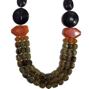 Collar de Cuentas de Resina Unisex, Joyería Clásica de Moda con Cadenas de Perlas, para Fiestas y Eventos, Directo de la India - Product Image 1