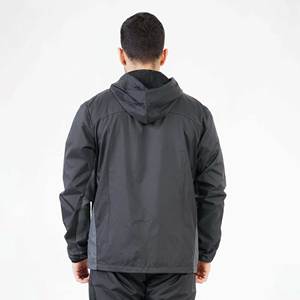 Chaqueta Deportiva con Capucha al por Mayor, Chaqueta Cortavientos con Estampado de Secado Rápido, Poliéster, para Entrenamiento y Running, con Logotipo Personalizado, Servicio OEM Disponible - Product Image 2