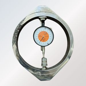 Anneau de charge calibré à pince de type Boss pour mesure de charge, 30 kN, équipement de test mécanique - Product Image 1