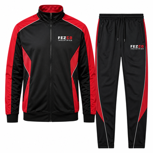 Pullover Hoodie <b>Flared</b> Trouser Winter Casual Printed Solid Streetwear Twin Suit OEM/ODM Customized <b>Men's</b> 2-Piece Oversized Baggy - Product Image 2