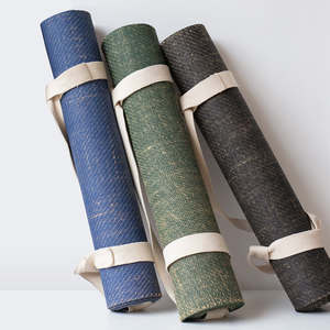 Tapis de porte en jute tressé robuste, conçu pour les entrées intérieures et extérieures, style rustique, tapis de sol en fibres naturelles qui retient la poussière - Product Image 6