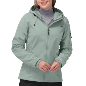 Chaqueta Softshell para Mujer 2026 con Puños Elásticos Ajustables, Ajuste Cómodo, Material de Poliéster - Product Image 1