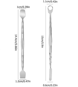 Precision Stainless Steel Blackhead Remover Tool Double-Ended Facial Acne Extractor Needle for <b>Face</b> <b>Care</b> - Product Image 2