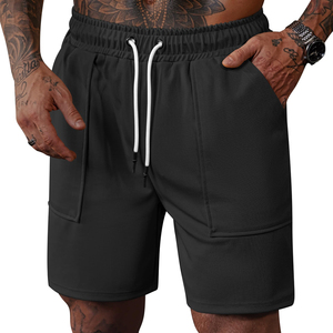 Shorts en coton pour homme de haute qualité, style décontracté, logo personnalisé imprimé, coupe ample, pour adultes. - Product Image 1