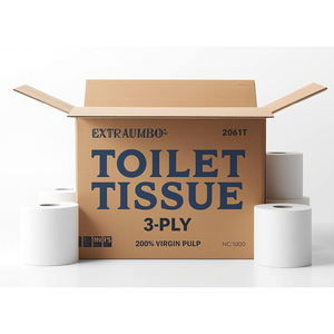 Rollo de Papel Higiénico Mega Jumbo, Largo, Suave y Resistente, Ideal para Baños de Alto Tráfico - Product Image 2