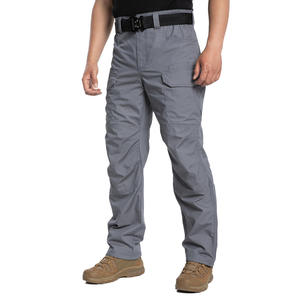 Men's Camouflage <b>Cargo</b> <b>Pants</b> Multi-Pocket Utility Style Mid Waist Breathable Polyester Cotton Outdoor Wear - Product Image 5