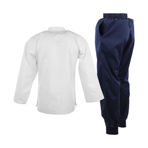 ชุดกีฬาคุณภาพสูงแบบใหม่สั่งทำได้สำหรับผู้ใหญ่ ชุดกังฟูแบบยูนิเซ็กซ์ สีตามสั่ง ผลิตจากโพลีเอสเตอร์/ผ้าฝ้าย โลโก้ด้านหน้า ระบายอากาศได้ดี ทนทาน - Product Image 2