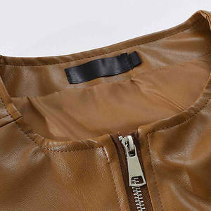 Chaleco de Cuero de Diseño Personalizado a la Moda, Precio Económico al por Mayor, Chaleco de Cuero Transpirable Hecho en Pakistán - Product Image 4