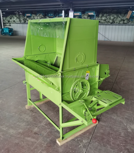 Machine à battre agricole pour riz, blé, sorgho avec moteur diesel, modèle 5TG-80, capacité 500-800 kg/h - Product Image 2