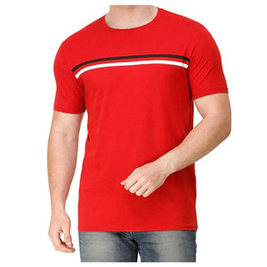 Camiseta de Cuello Redondo para Hombre, al por Mayor, Personalizable, de Alta Calidad, Corte Regular, 180g, Transpirable, Anti-UV, de Secado Rápido, Algodón Comprimido - Product Image 3