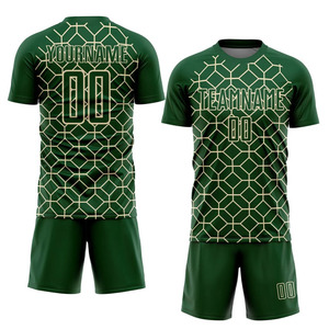 ชุดฟุตบอลมืออาชีพ เสื้อฟุตบอลสั่งทำพิเศษ ระบายอากาศ แห้งเร็ว ผู้ผลิต OEM ชุดทีม - Product Image 1