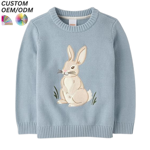 Pull-over Premium pour Garçons en Mélange Polyester/Coton Anti-Plis Écologique Hiver Vente en Gros OEM/ODM - Product Image 1