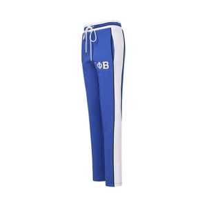 Zeta Blue Air Tech Fleece Warm Up Pants Women Athletic <b>Joggers</b> Greek Sorority Streetwear Comfortable Casual Fit Pants - Product Image 3