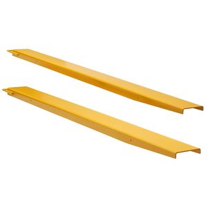 Estensioni per Forche da Pallet in Acciaio al Carbonio, Resistenti, Lunghezza 84 Pollici, Larghezza 4,5 Pollici, Capacità di Carico 5 Tonnellate, 1 Paio di Estensioni per Carrelli Elevatori - Product Image 3
