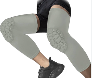 Genouillère de compression respirante avec éponge épaisse pour le badminton et le volley-ball, protection unisexe pour adultes, toutes saisons - Product Image 5