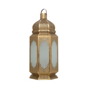 Nouveauté : Lanternes dorées pour la maison et le jardin, décoratives pour Noël, porte-bougies et lanternes, taille et forme personnalisées - Product Image 2