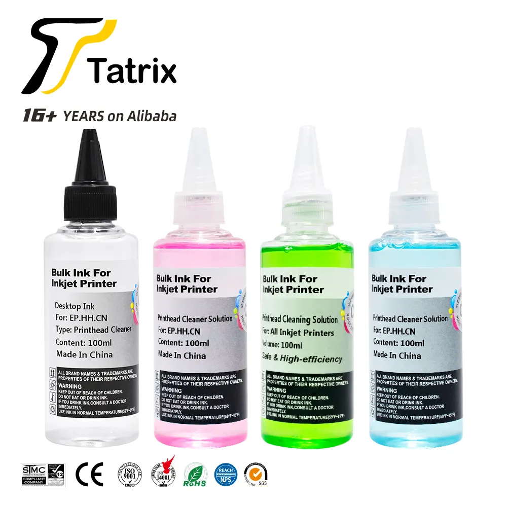 مجموعة تنظيف طابعة Tatrix, مجموعة تنظيف طابعة Tatrix مجموعة تنظيف inkjet للطابعات النافثة للحبر تنظيف عدة