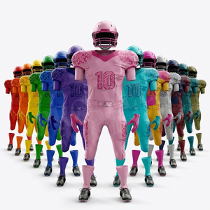 Uniforme de Fútbol Americano para Hombre, Mujer y Jóvenes, Transpirable, Resistente a Impactos, Conjunto de Jersey de Entrenamiento, Equipamiento Deportivo OEM - Product Image 1