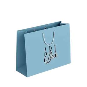 Sacs à provisions en papier imprimé de logo personnalisé de qualité supérieure pour vêtements, bijoux, cadeaux et image de marque pour petites entreprises - Product Image 3