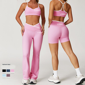 Heavy Fashion Printed Fitness Workout Yoga Set Sports Bra And Legging Set - Product Image 2
