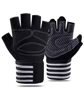 Guantes de entrenamiento para hombre, guantes de neopreno con soporte para la palma, guantes para entrenamiento, guantes de gimnasio, guantes deportivos duraderos para entrenamiento en el gimnasio - Product Image 3