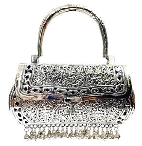 Pochette de Soirée en Laiton Haut de Gamme Style Classique Personnalisable Prix de Gros Sac à Main de Créateur pour Femme pour Fêtes et Mariages - Product Image 5
