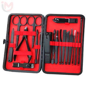 Kit professionnel de manucure et pédicure en acier inoxydable, 7 outils en 1, étui portable, style classique, pour adultes - Product Image 3