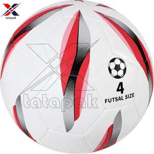 High Quality Custom Logo Durable Eco-Friendly Outdoor Soccer Ball PU PVC Material Official Size Unisex Adults Training - Product Image 2