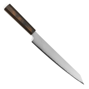 Professional Modern Sushi Slicing <b>Knife</b> Razor Sharp Stainless Steel <b>Fish</b> Fillet Wood Handle Handmade Ambidextrous Dishwasher - Product Image 1