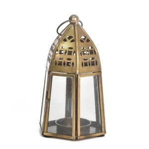 Lanterne à bougie en métal exquise pour la décoration de la maison, ajoute une touche de beauté au salon ou aux festivités de patio pour les célébrations de Noël - Product Image 5
