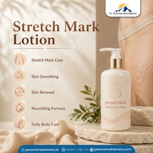 Lotion corporelle anti-vergetures hydratante, crème de soin pour le corps, formule de soutien à l'élasticité pour une routine quotidienne de soin de la peau - Product Image 2