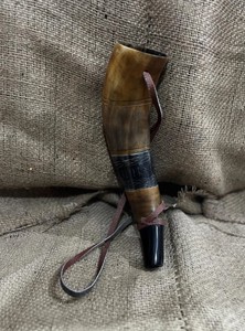 Corneta de Cuerno de Búfalo de Alta Calidad, Instrumento de Señalización Tradicional para Exteriores, Hecha a Mano, Superficie Pulida, Larga Duración - Product Image 4