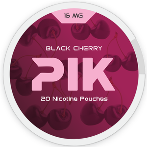 Pochettes orales à la cerise noire, style snus, pochettes énergétiques à la caféine, vente en gros OEM - Product Image 2