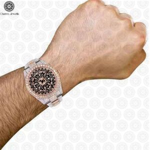 Reloj de Lujo para Hombre Charm Jewells, Caja de Acero Inoxidable de 40 mm, Cristal de Zafiro, Movimiento Mecánico Analógico, Resistente al Agua 10 Bar - Product Image 4
