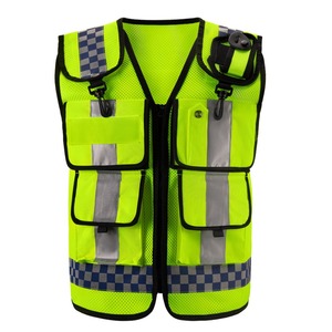 OEM Custom Printed High Quality Unisex Men Security Guard Vests with High Visibility Tape for Wholesale and Corporate Orders - Product Image 1