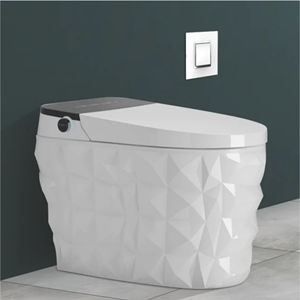 Wismart 102 <b>Smart</b> <b>Toilet</b> with S-Trap Drainage Floor Mounted Automatic Operation & Night Light - Product Image 2