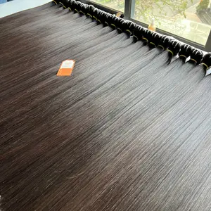 Best Wholesale Price Weft Straight Hair Extensions 100% Raw Virgin Remy Natural Vietnamese Hair Luxury With Natural Colors