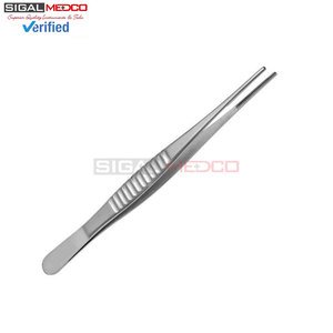Pinzas para Tejidos de Acero Inoxidable, Herramienta Atraumática Manual con Certificación CE, para Procedimientos Vasculares y Cardiovasculares, Manipulación de Tejidos Médicos - Product Image 2