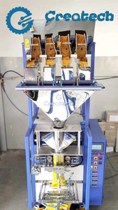 Machine d'emballage entièrement automatique en acier inoxydable de type collier pour poudres et granulés, scelleuse industrielle de qualité alimentaire pour ensachage - Product Image 6