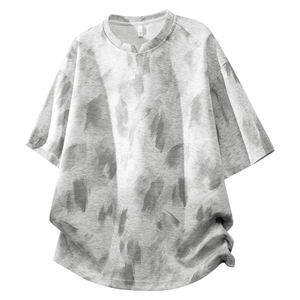 Camiseta de Tenis Personalizada para Hombre, Lavada con Ácido, Transpirable, Ligera, Cómoda, Anti-Rozaduras, de Malla de Poliéster - Product Image 5